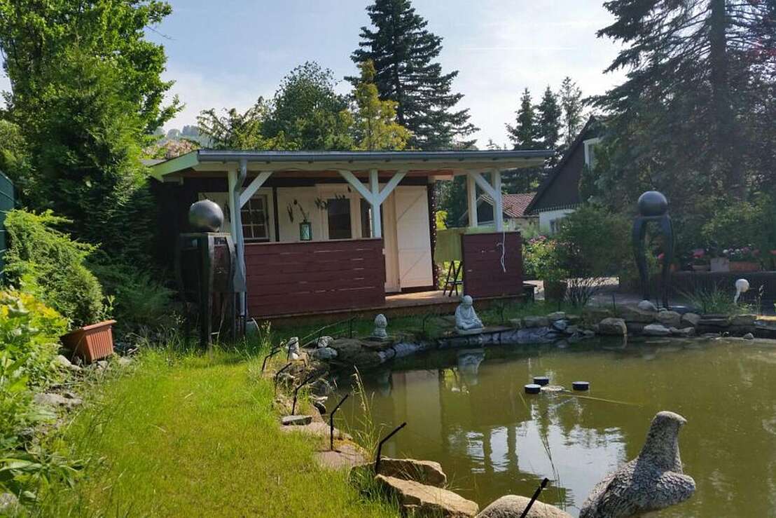 Garten mit See Garten mit See