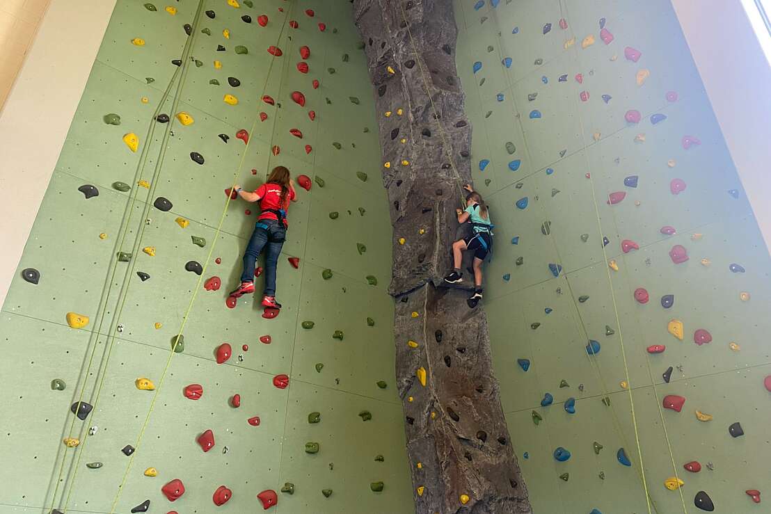 Kletterwand indoor