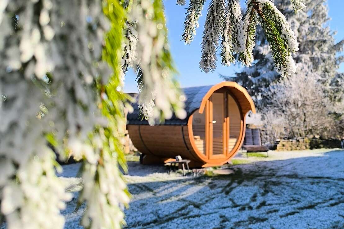 Sauna im Winterzauber - Verwöhnprogramm Sauna im Winterzauber - Verwöhnprogramm