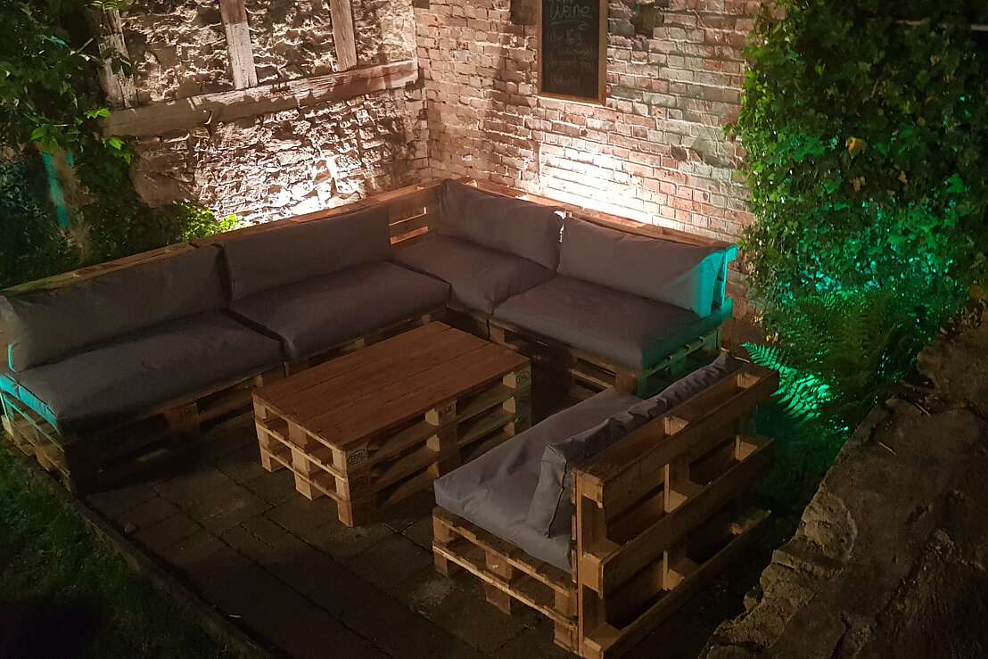 Loungebereich Außen