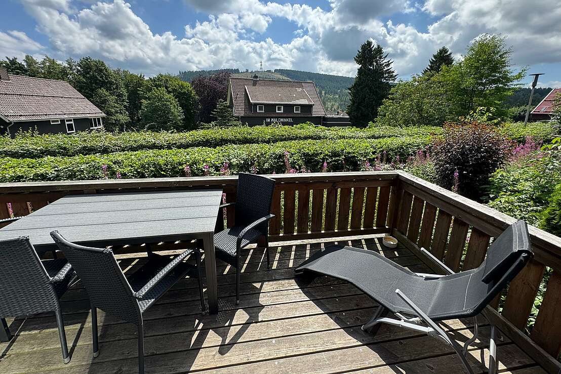 Terrasse mit Ausblick