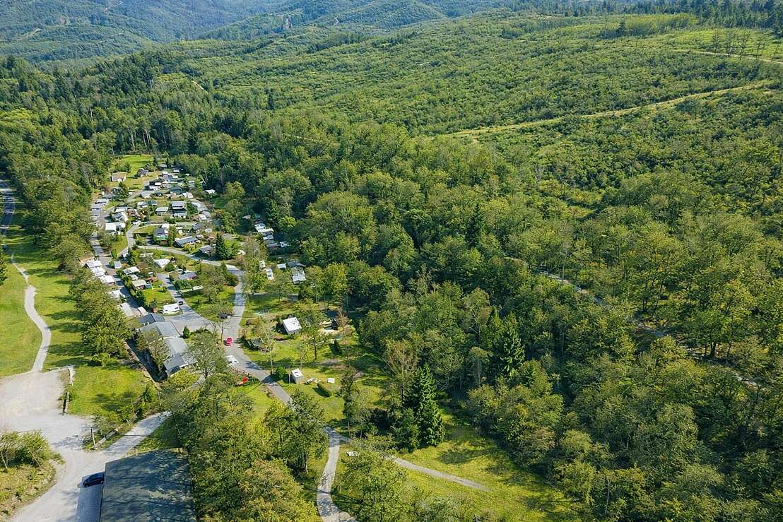Campingplatz Eulenburg von oben Campingplatz Eulenburg von oben