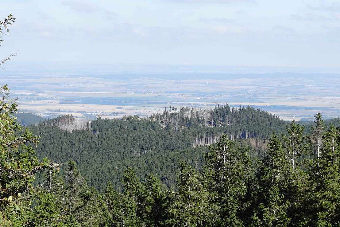 Blick über die Zeterklippen