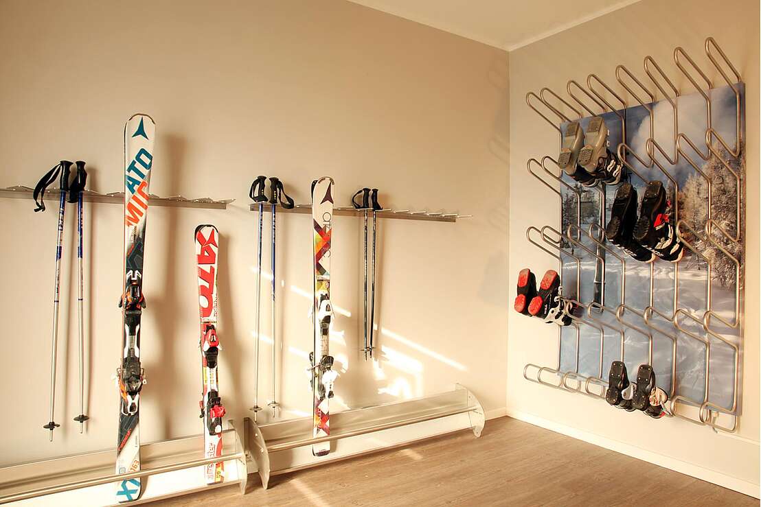 Ski-Raum mit Schuh-Heizung