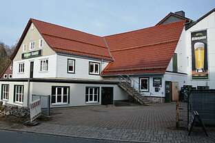 Bürogebäude und Hofladen der Altenauer Brauerei