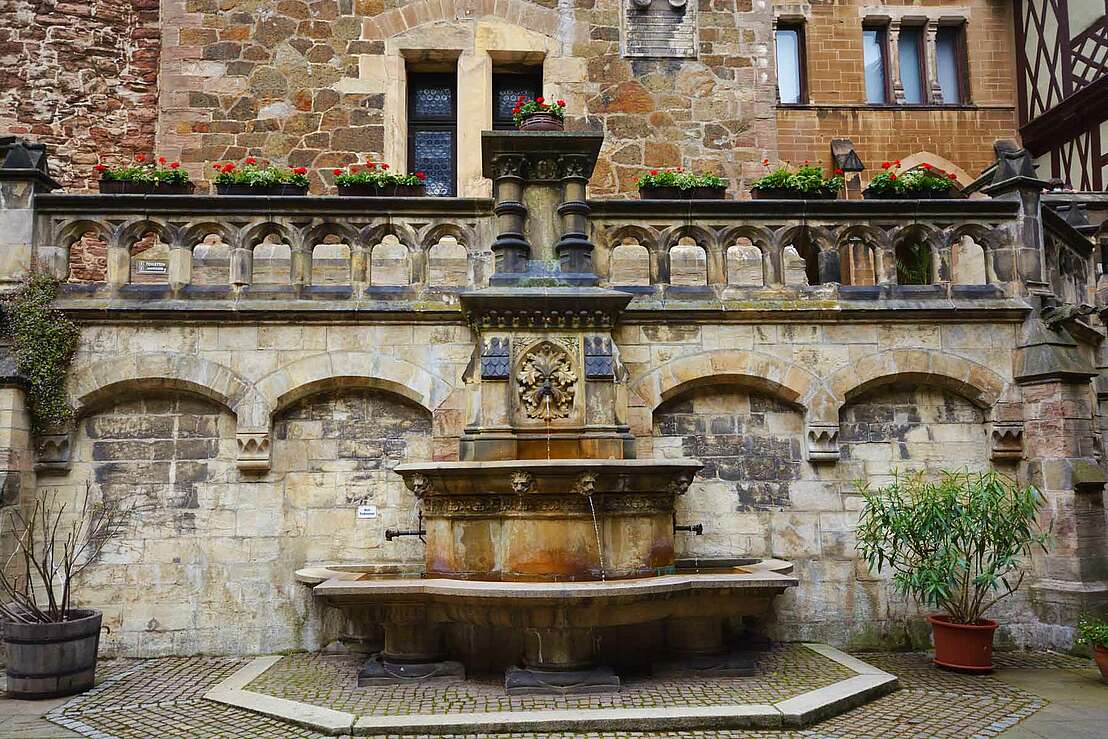 Brunnen im Innenhof