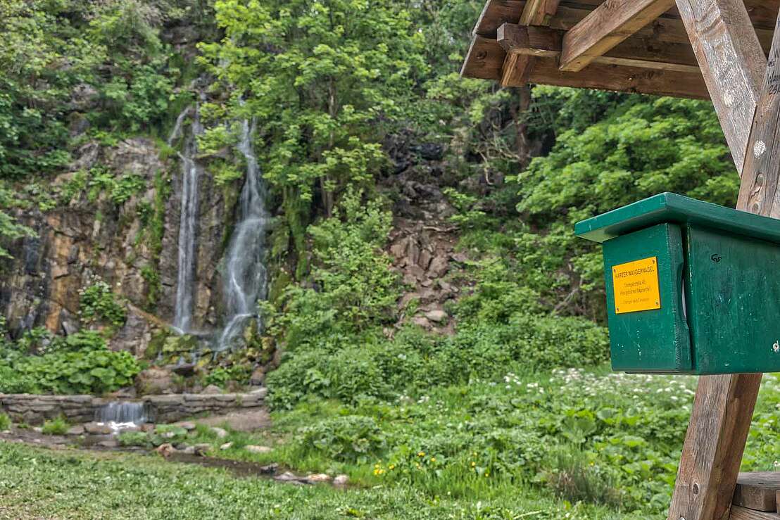 Stempelstelle 40 am Wasserfall