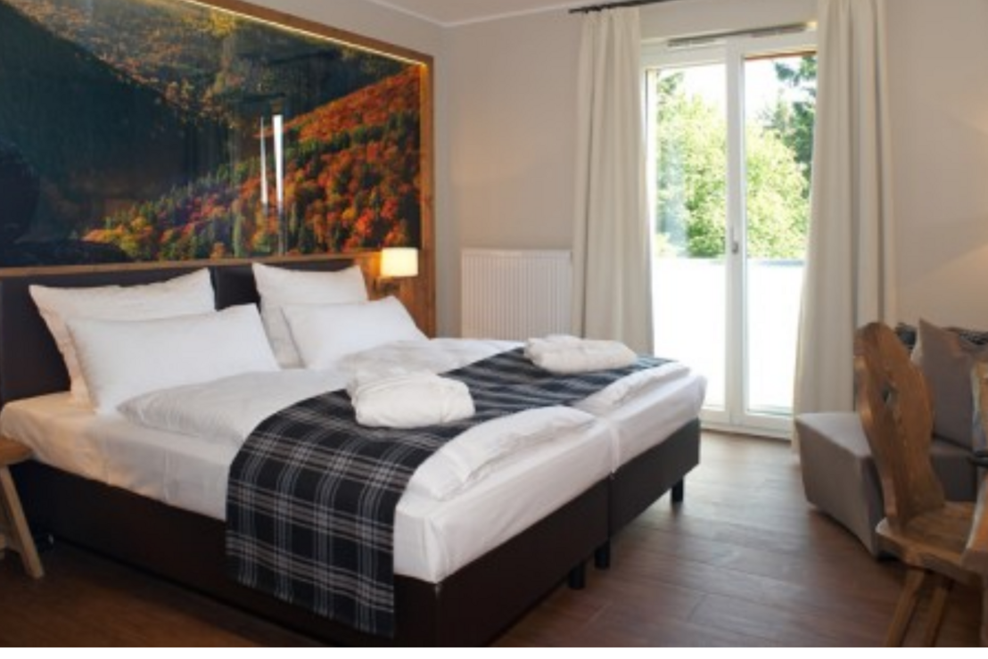 Komfort-Doppelzimmer im Berghotel