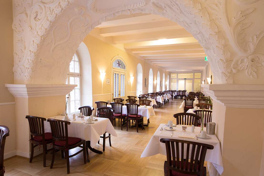 Kreuzgang Frühstück