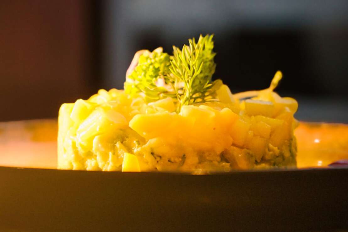Hausgemachtes Mangotatar
