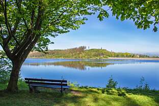 Ruhebank am Granestausee