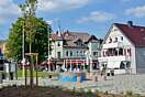 Marktplatz mit Brunnen in Braunlage