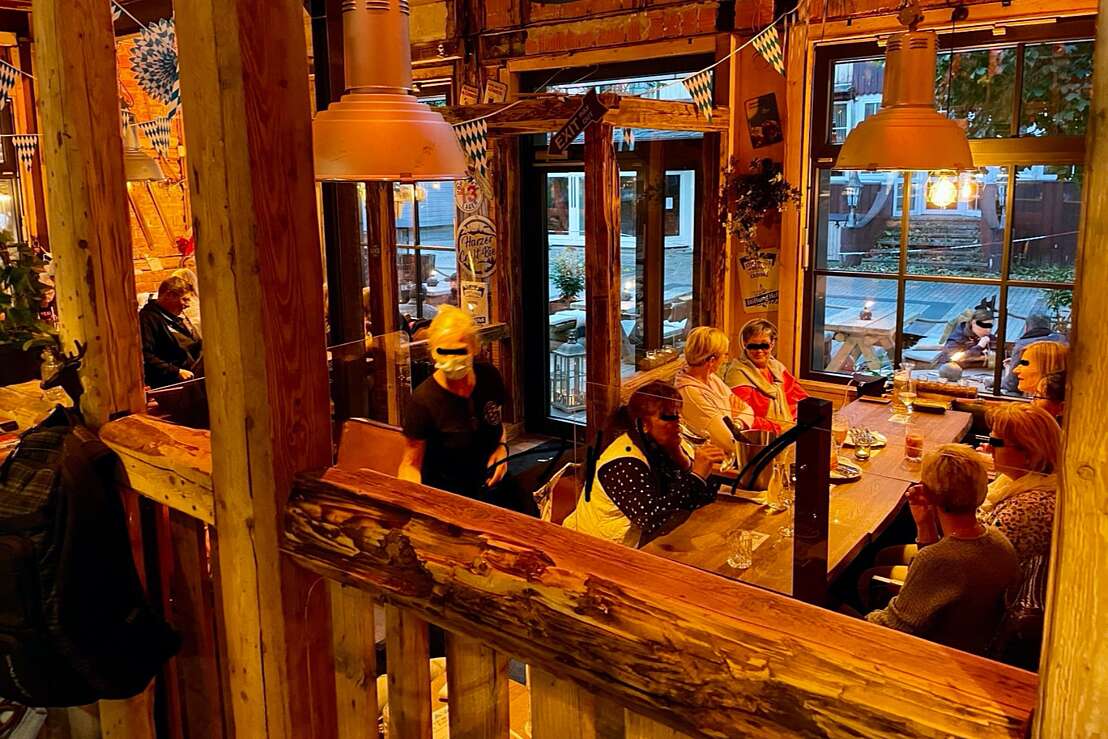 Gastraum, urig und gemütlich