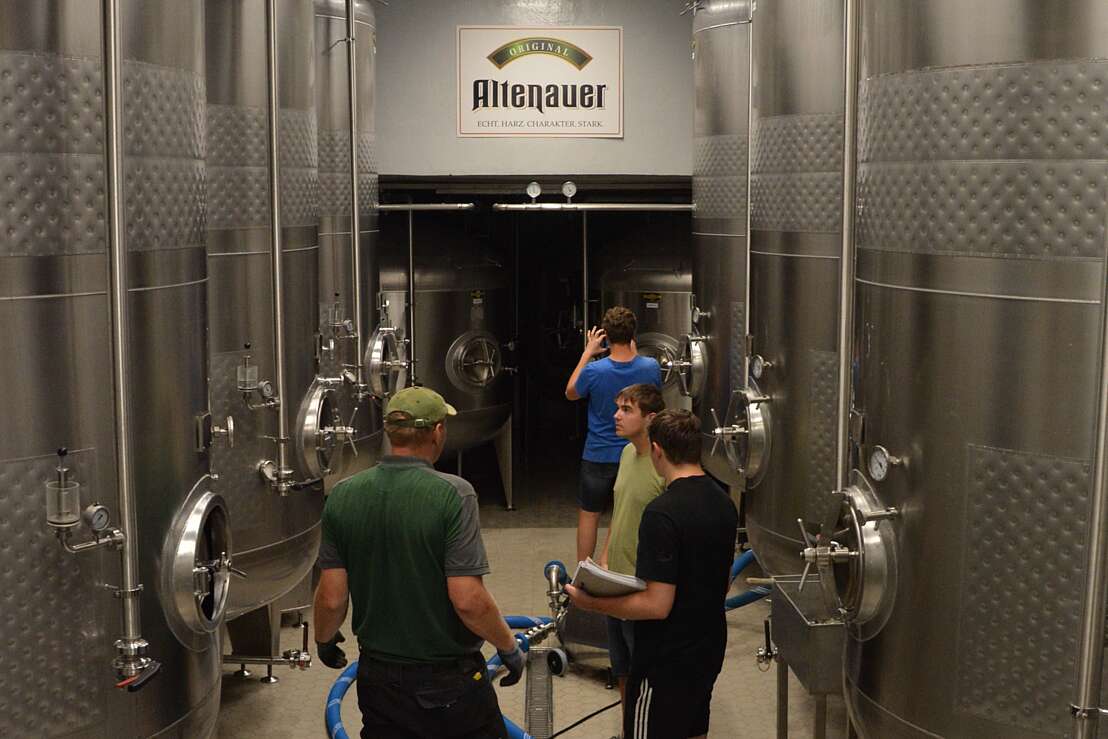 Blick in den Lagerkeller