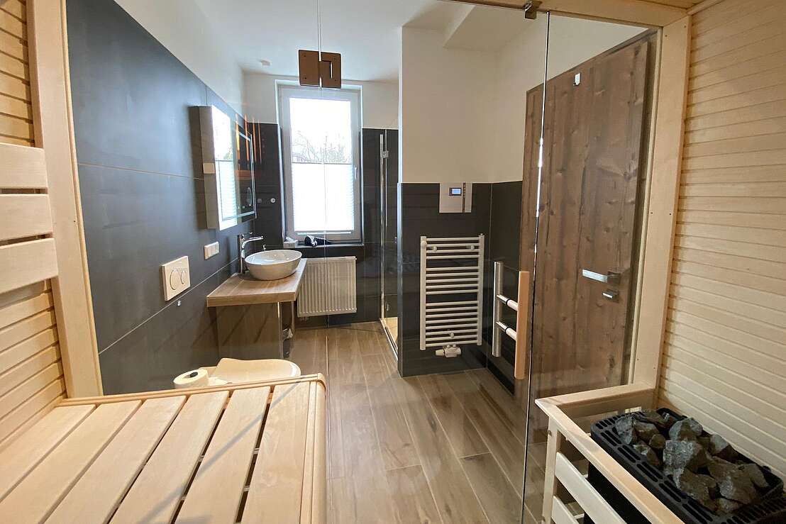 Bad mit Sauna