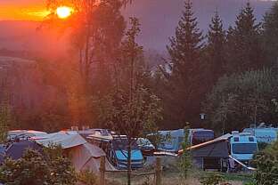 Harz Mountain Camp - Ausblicke im Camp 