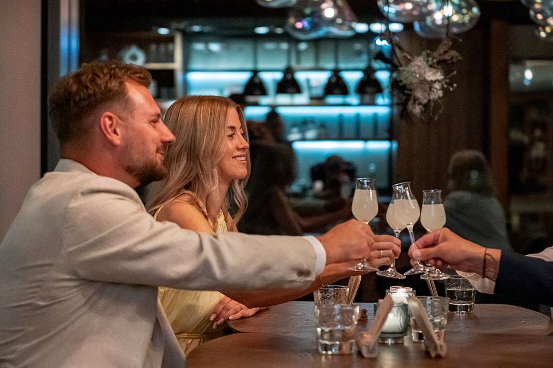 Einen schönen Abend genießen