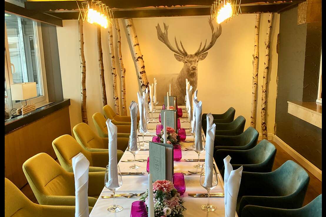 Feiern im "Julius Hall"