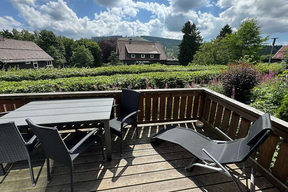 Terrasse mit Ausblick
