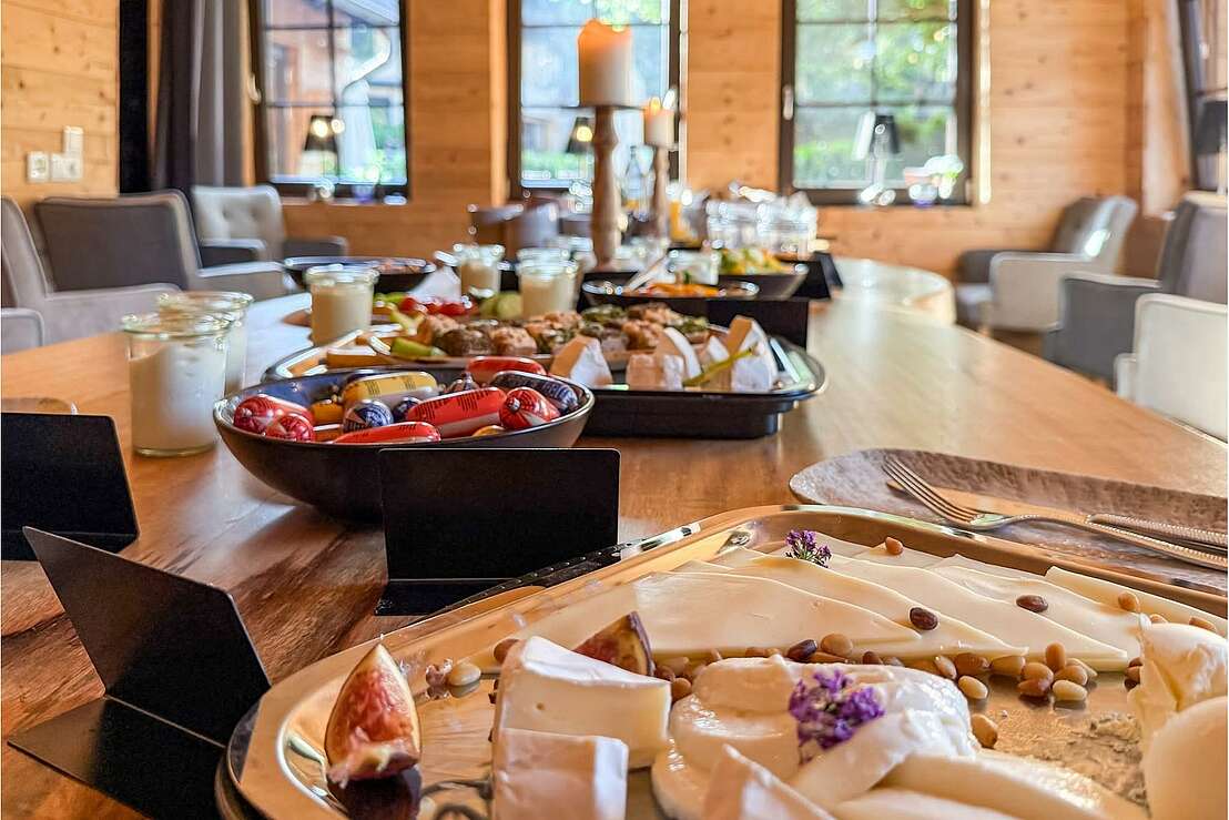 Frühstücksbuffet im Restaurant Zwei Jahreszeiten