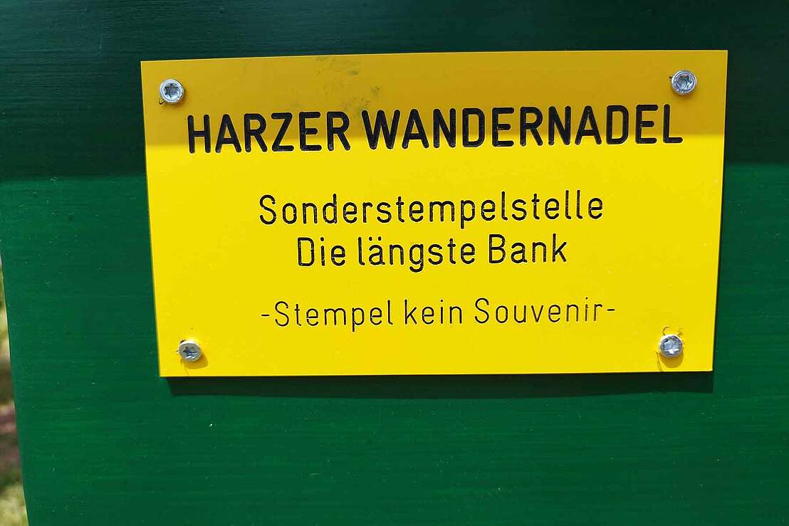 Sonderstempelstelle der Harzer Wandernadel