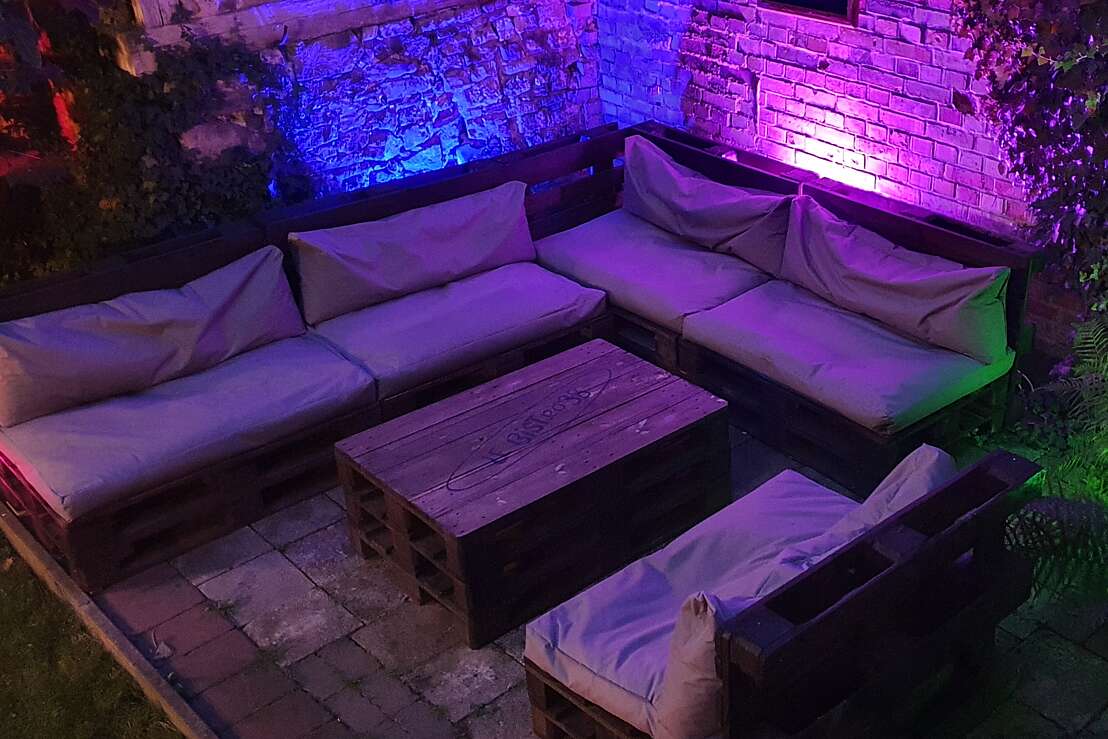 Außenbereich Lounge