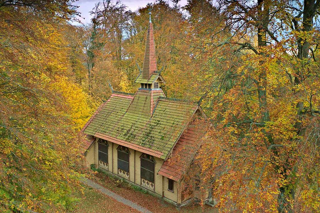 Stabkirche Stiege vor der Renovierung