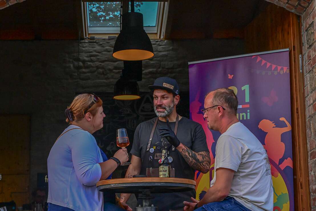 Weingespräche zur Fete