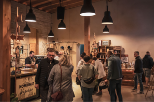 Concept Store  Vor einem Tasting