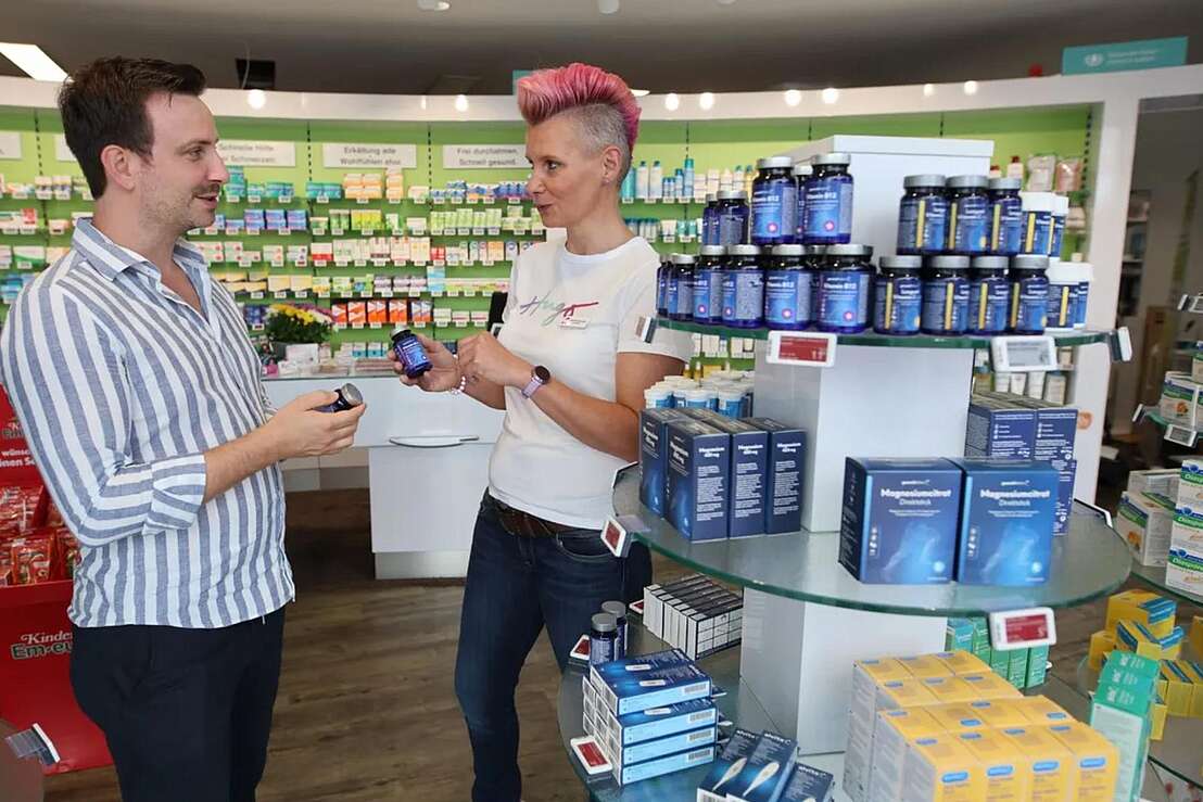 Beratung in der Apotheke im Nordharz Center