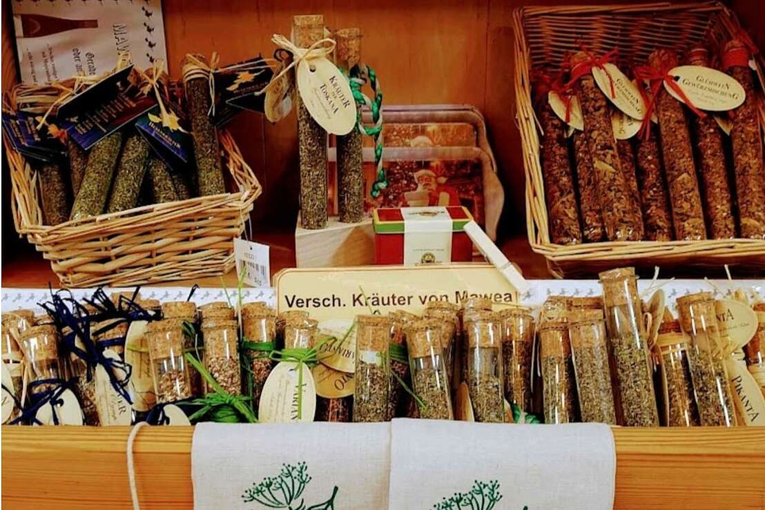 Gewürze und Mettwurst