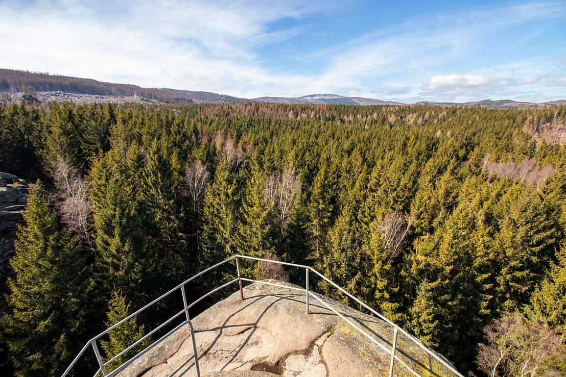 Ausblick vom Ottofelsen