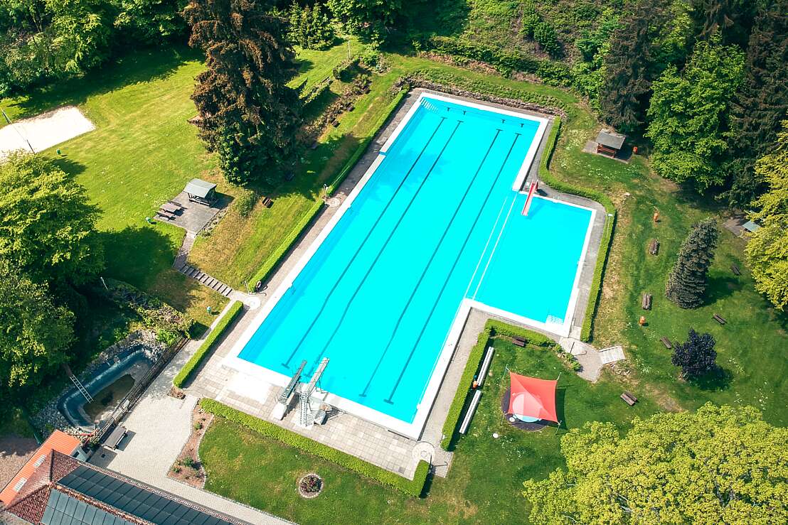 Solarbeheiztes Waldbad Ilfeld