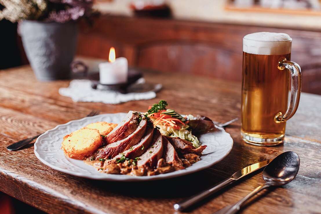 Lassen Sie sich kulinarisch verwöhnen.