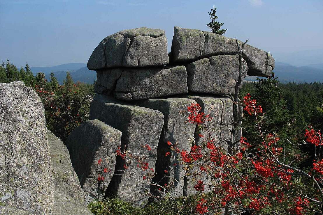 Zeterklippe im Nationalpark Harz © Olaf v. Drachenfels CC BY-SA 4.0 Deed