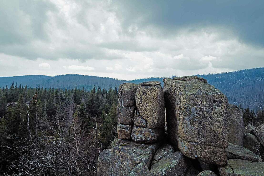 Unwetter über den Zeterklippen