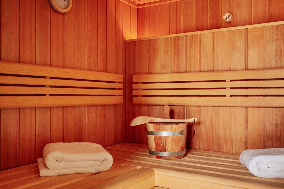 Unsere Sauna 