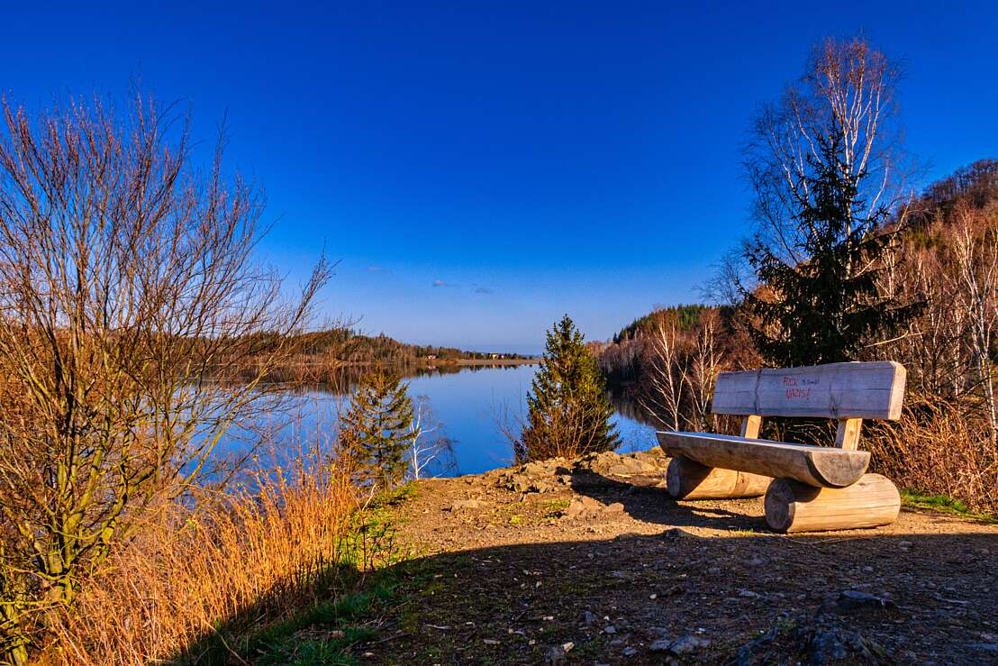 Ein weiterer schöner Aussichtsplatz an der Granetalsperre