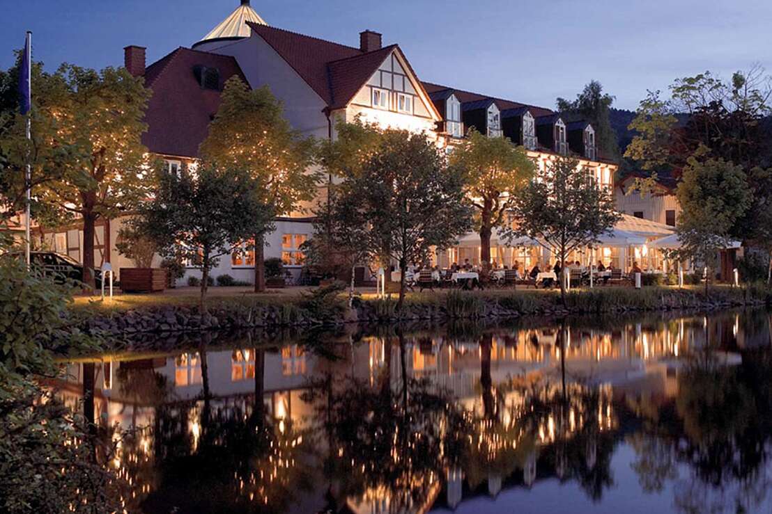 Außenterrasse am See