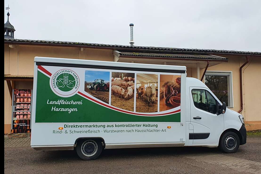 Rollender Fleischerladen