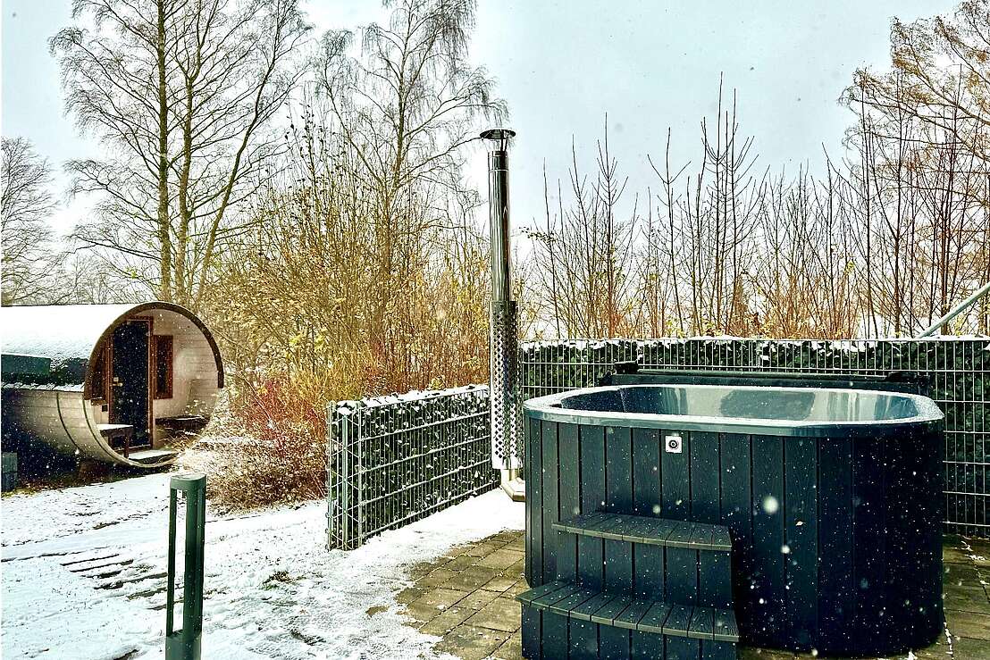 Hot Tub Pool und Sauna